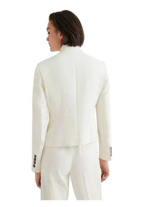 Giacca in envers satin - BIANCO LANA Marella articolo 365 | MIRANDA001